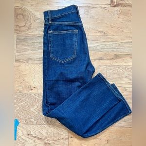 Abercrombie ankle straight ultra high rise jeans